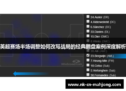 英超赛场半场调整如何改写战局的经典翻盘案例深度解析